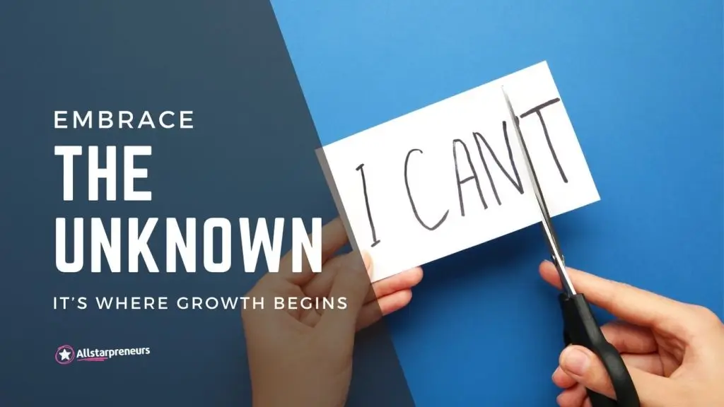 Fear Equals Growth - Positive Affirmations for Young Entrepreneurs