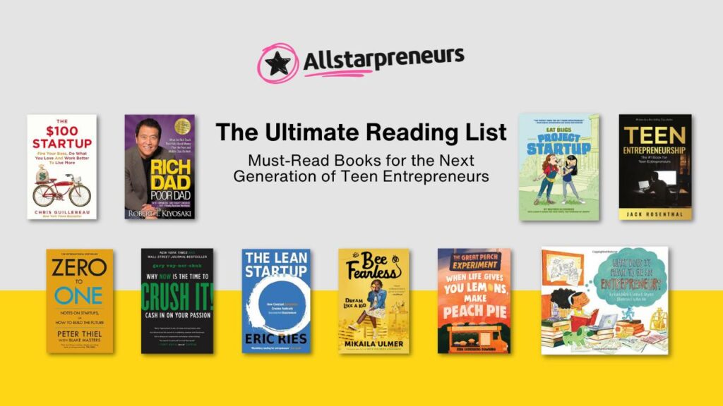 Must-Read Books for Teenage Entrepreneurs - Allstarpreneurs